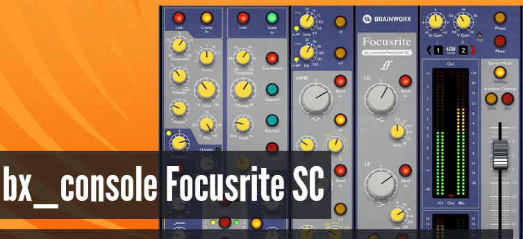 Plugin Alliance BX_CONSOLE FOCUSRITE SC